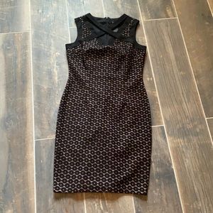 Enfocus Studio Black Sheath Dress